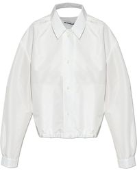 Jil Sander - Lightweight Jacket With Drawstring - Lyst