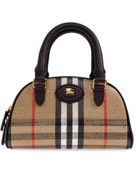 Burberry - Handbag 'Highlands Mini Bowling' - Lyst