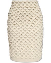 Bottega Veneta - Knit Stitch Skirt - Lyst