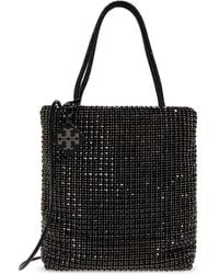 関送込★トリーバーチ★Night Owl Crystal Embellished MiniTote Night Owl Crystal-Embellished Mini Tote: Women's Designer