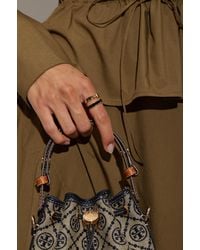 Tory Burch - Ring With Logo - Lyst