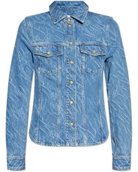 Ganni - Denim Shirt - Lyst