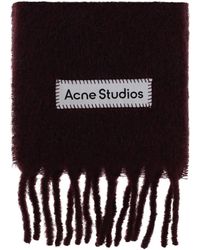 Acne Studios - Scarf With Fringes - Lyst