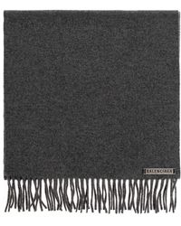 Balenciaga - Cashmere Scarf With Logo - Lyst