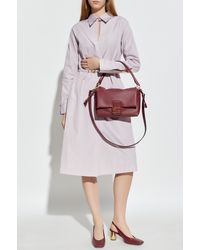 Fendi - Dress With A Striped Pattern - Lyst