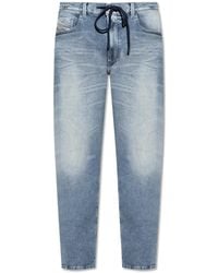 DIESEL - Jeans '2032 D-Krooley-B Jogg' - Lyst