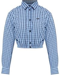 Vetements - Short Plaid Shirt - Lyst