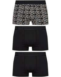DIESEL - 3-Pack Of Boxer Briefs "Mike-D-Core-3Pack" - Lyst