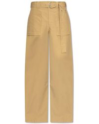 Jil Sander - + Trousers With Logo, - Lyst