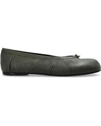 Maison Margiela - Ballet Flats With 'Tabi' Cutout - Lyst