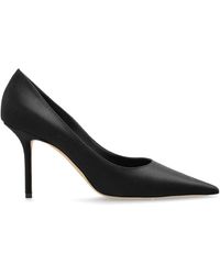 Jimmy Choo - Satin High-Heeled Shoes "Love" - Lyst
