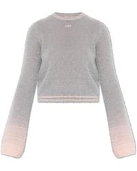 Off-White c/o Virgil Abloh - Sweater With Logo - Lyst