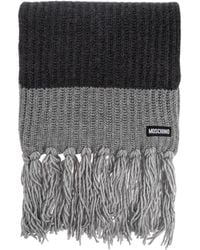 Moschino - Scarf With Logo - Lyst