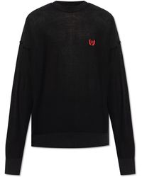 Balenciaga - Sweater With Vintage Effect - Lyst