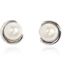 Kate Spade - Earrings With Glass Pearl - Lyst