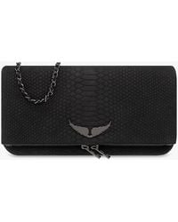 Zadig & Voltaire - Shoulder Bag With Logo - Lyst
