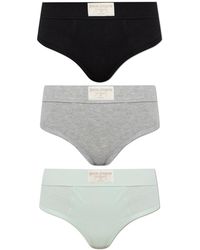 Palm Angels - 3-Pack Of High-Waisted Cotton Thongs - Lyst