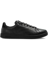 Burberry - Leather Sports Shoes - Lyst