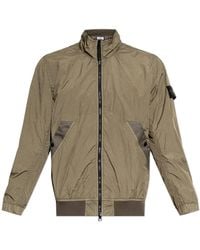 Stone Island - Lightweight Jacket With Stand-Up Collar - Lyst