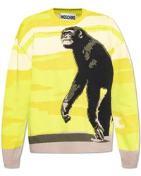 Moschino - Patterned Sweater - Lyst