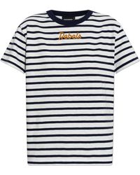 DSquared² - T-Shirt With A Striped Pattern - Lyst