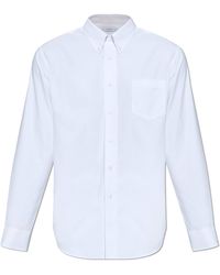Givenchy - Cotton Shirt With Pocket - Lyst