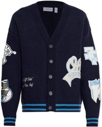 Off-White c/o Virgil Abloh - Wool Cardigan - Lyst