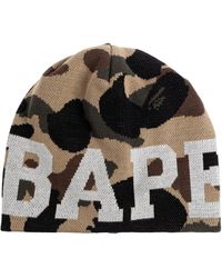 A Bathing Ape - Cap With Logo - Lyst