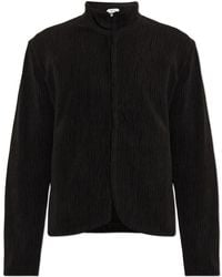 Post Archive Faction PAF - Ribbed Jacket With Stand Collar - Lyst