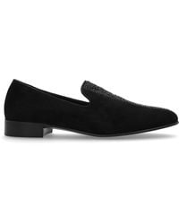 Giuseppe Zanotti - Loafers Shoes With Shimmering Crystals - Lyst