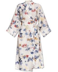 Munthe - Wrap Dress With Floral Pattern 'Freileif' - Lyst