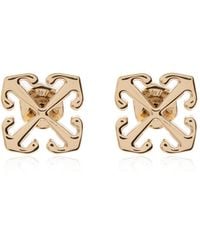 Off-White c/o Virgil Abloh - Brass Earrings - Lyst