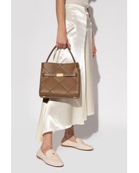 tory burch lee radziwill small saddlebolsa