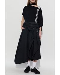 Y-3 - Asymmetrical Cut Top - Lyst