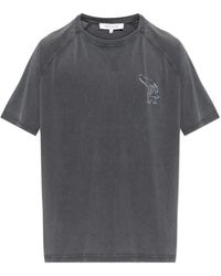 Maison Kitsuné - T-Shirt With Print - Lyst