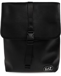 EA7 - Backpack With Logo Patch - Lyst