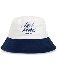 Ami Paris - Hat With Embroidered Logo - Lyst