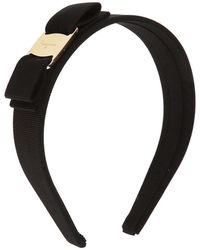 Ferragamo - Headband With Logo - Lyst