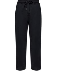 Ami Paris - Wide-Leg Sweatpants - Lyst