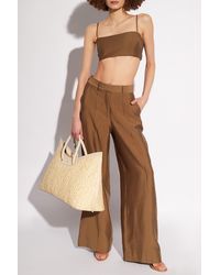Cult Gaia - 'janine' High-waisted Trousers, - Lyst