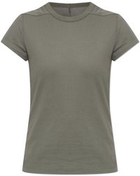 Rick Owens - T-Shirt With A Crew Neck - Lyst