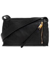 AllSaints - Leather Shoulder Bag 'Alba' - Lyst