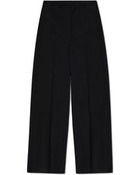 Balenciaga - Trousers With Wool Finish - Lyst