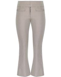Courreges - Houndstooth Pattern Trousers - Lyst