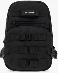 Balenciaga 'army' One-shoulder Backpack - Black