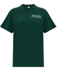 Sporty & Rich - T-Shirt From The Preppy Collection - Lyst