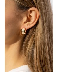 Tory Burch - Monogrammed Earrings, - Lyst