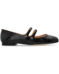 COACH - Leather Ballet Flats - Lyst