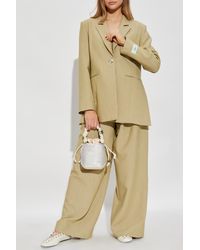 Ganni - Wide-Leg Trousers - Lyst