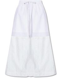 See By Chloé Openwork Skirt - White
